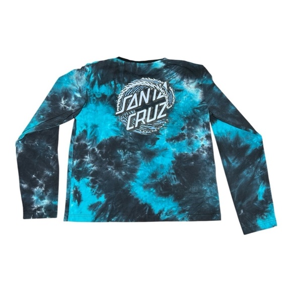 Santa Cruz Tie-Dye Long Sleeve Shirt Small - Picture 4 of 9